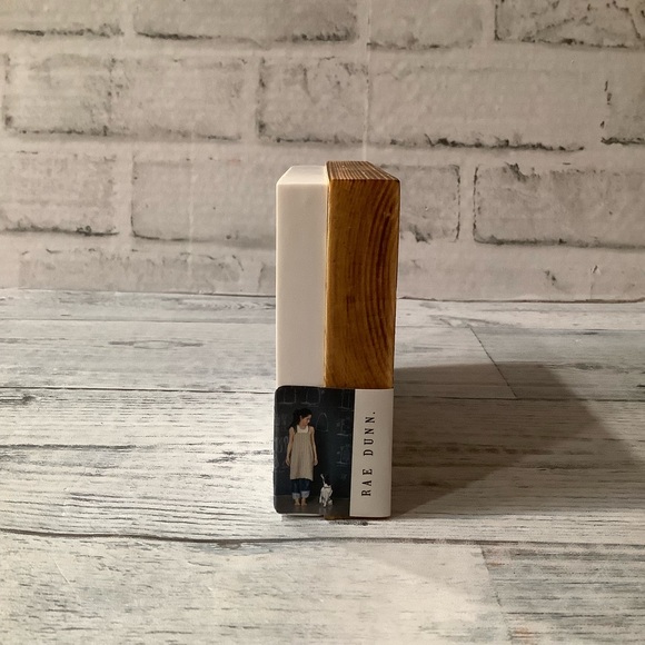 Rae Dunn Rectangular Wood Soap Tray - Picture 5 of 5